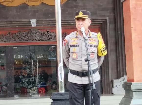 Karendalops Pimpin Apel Gelar Pasukan OMB Pam Kampanye Tahap II Pemilu 2024