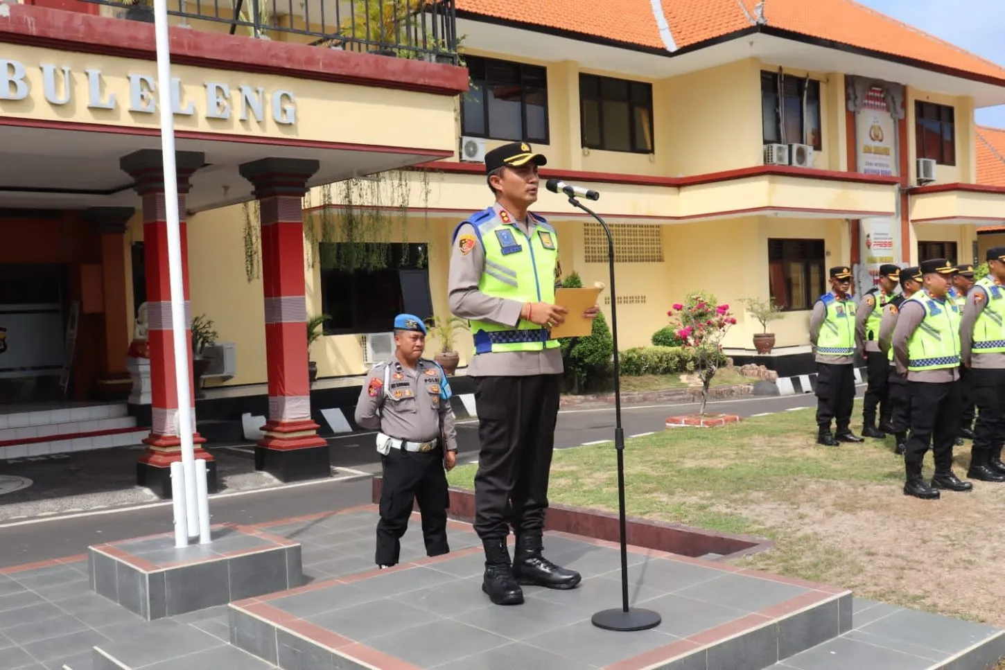 Kapolres Pimpin Apel Kesiapan Pengamanan Tahap II Kampanye Pemilu