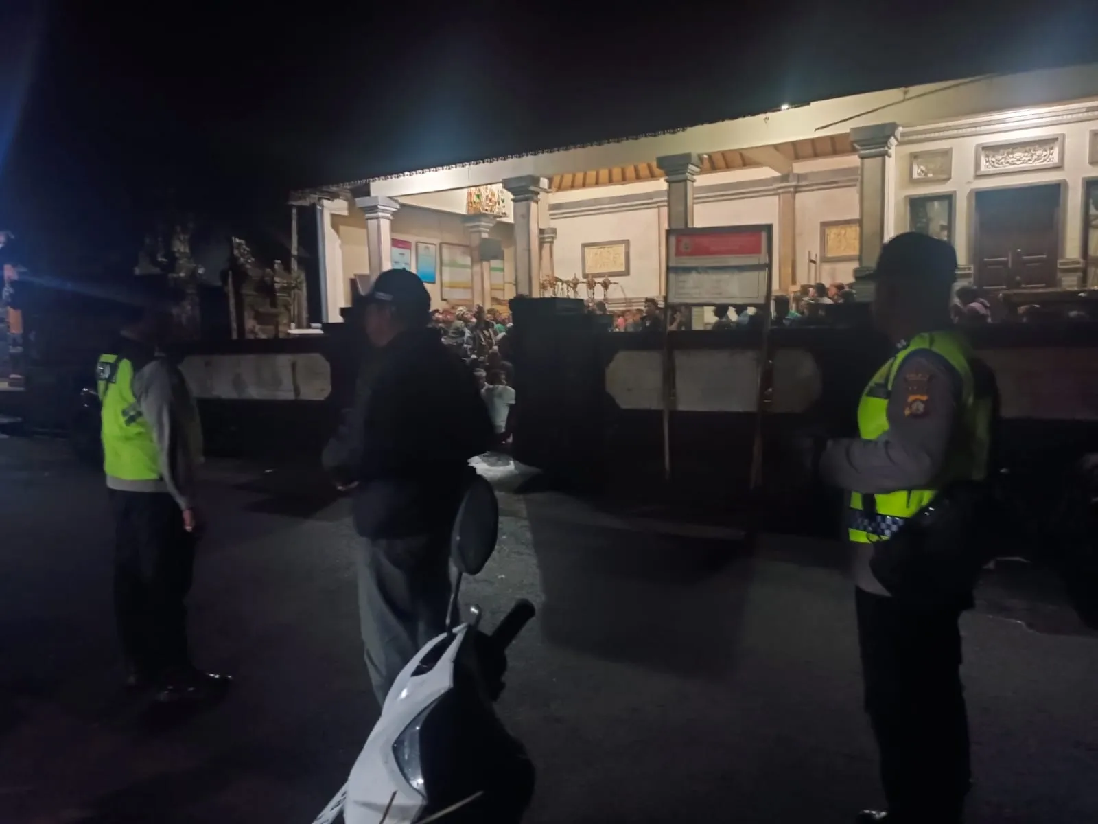 Polsek Baturiti Amankan Simakrama Caleg DPRD Kab. Tabanan Dari Partai Golkar