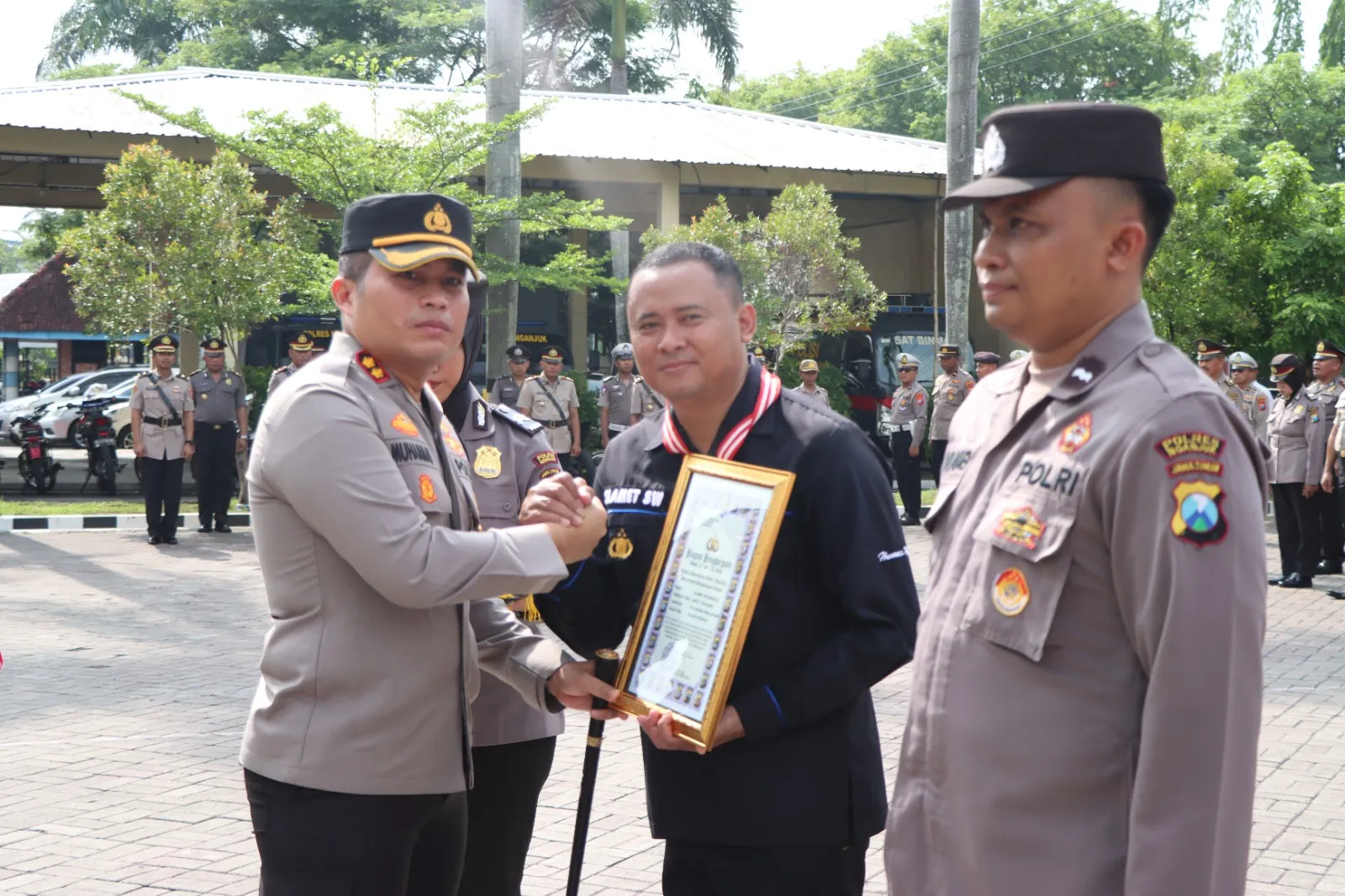 15 Anggota Polres Nganjuk Terima Penghargaan dari Kapolres, Ini Prestasinya