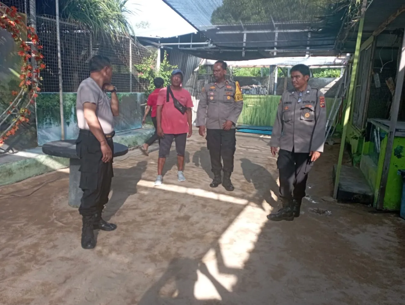 Kapolsek Kuta Selatan Cek Kondisi Pulau Penyu Tanjung Benoa