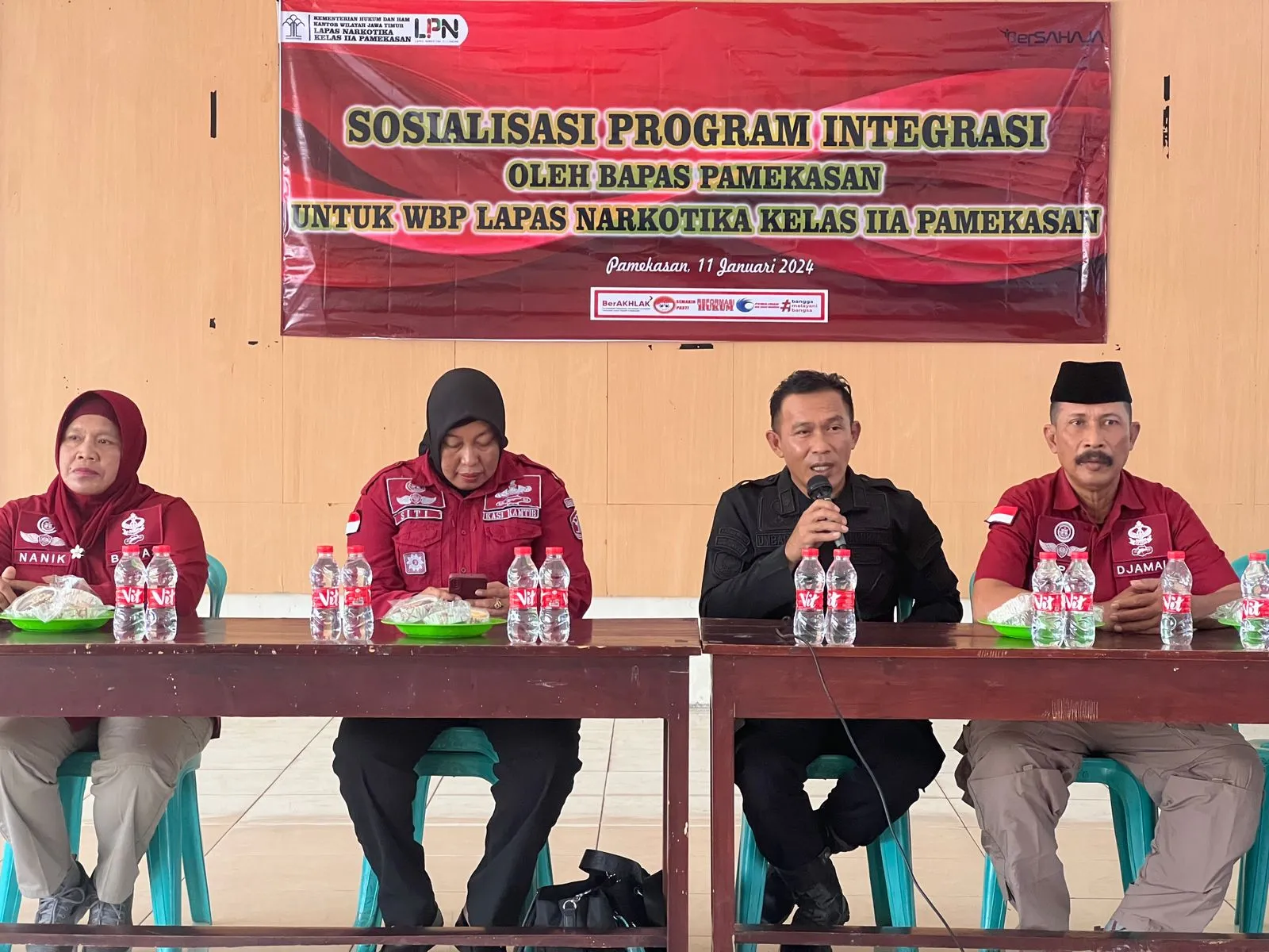 Lapas Narkotika Kelas IIA Pamekasan Menggelar Sosialisasi Program Integrasi Kepada Narapidana