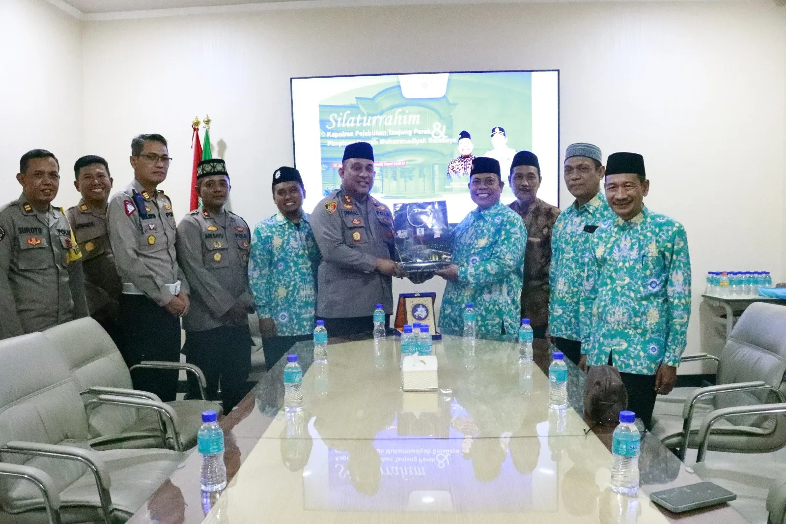Coolling System, Kapolres Tanjung Perak Silaturahmi ke PD Muhammadiyah Kota Surabaya