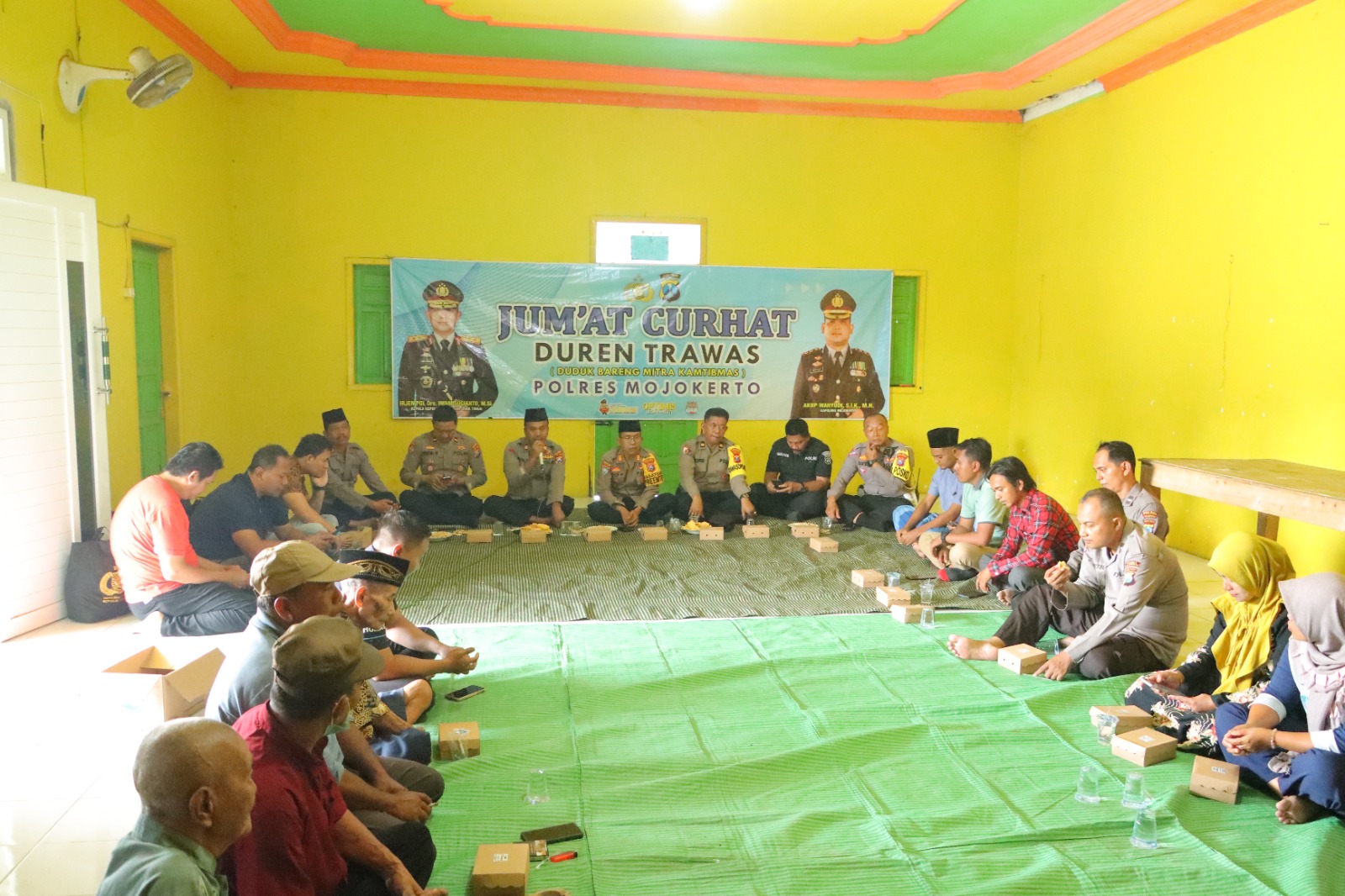 Jumat Curhat Polres Mojokerto Sosialisasikan Pencegahan Kenakalan Remaja