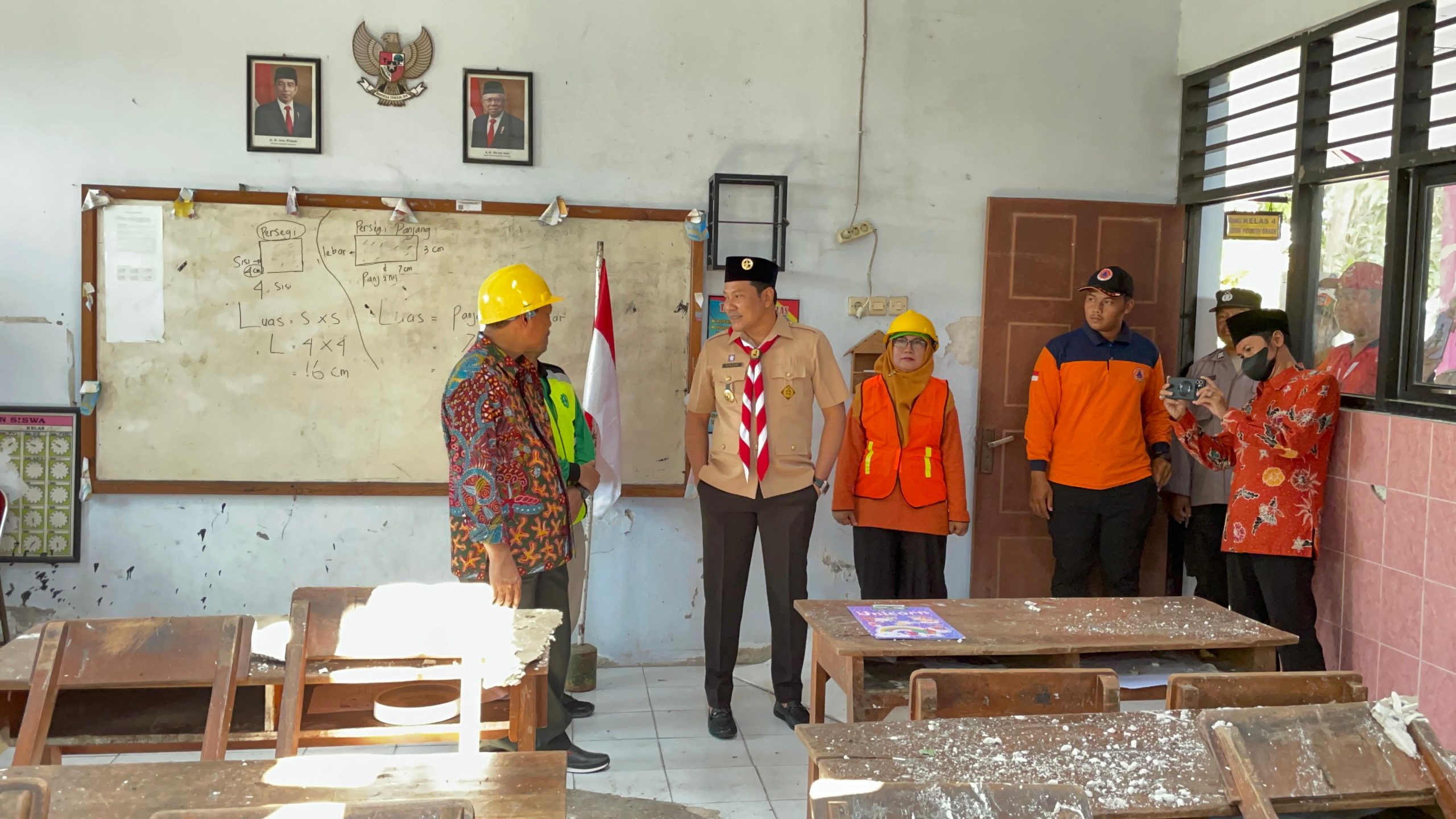 Dua Sekolah Yang Diterjang Puting Beliung Akan Segera di Renovasi