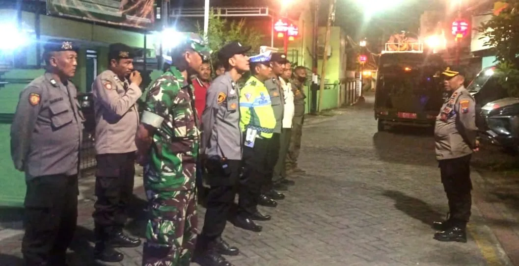 Apel Patroli Gabungan 3 Pilar Simokerto Diadakan di Koramil