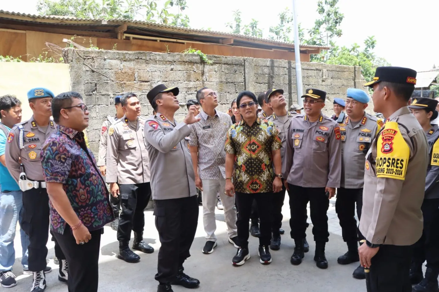 Kapolda Bali Cek Pembangunan Polres Bandara, Asrama dan Poliklinik