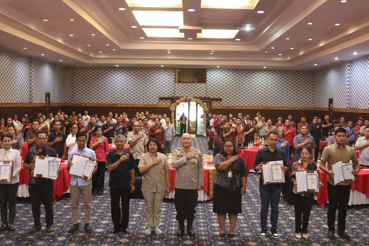 Rakor Pembanguna ZI Digelar Biro Rena Polda Bali