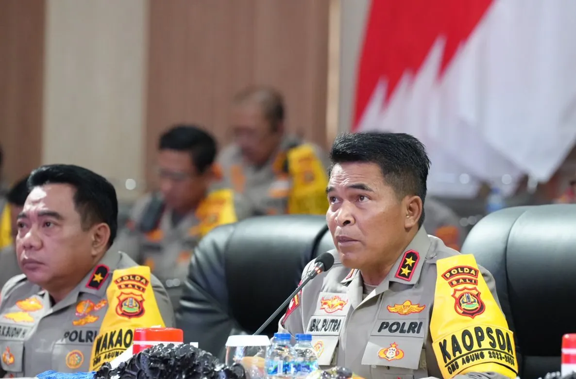 Polda Bali Gelar Rapat Koordinasi Jelang Pemilu 2024