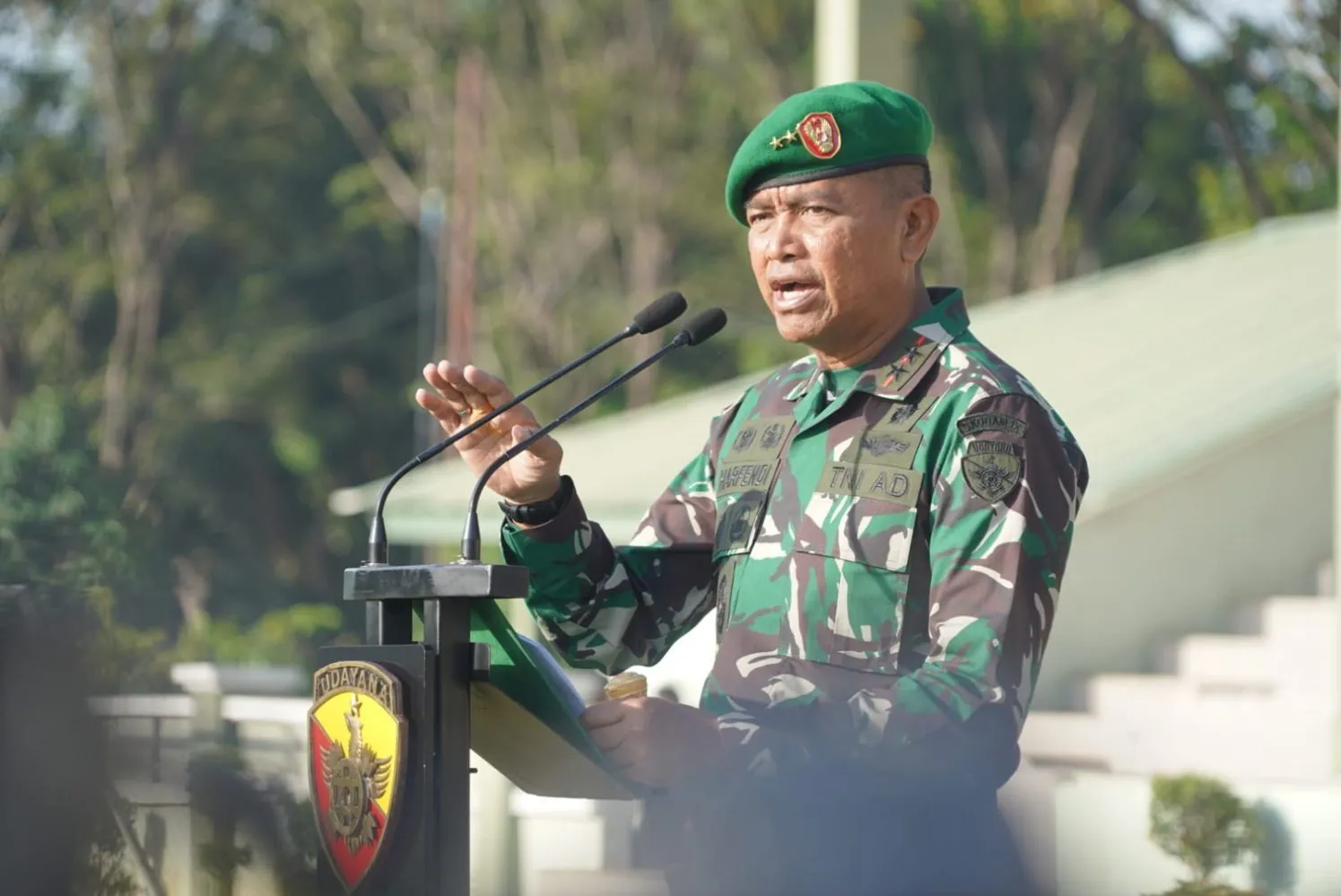Apel Gelar Pasukan, Pangdam IX Udayana Antisipasi Perkembangan Situasi Pemilu 2024