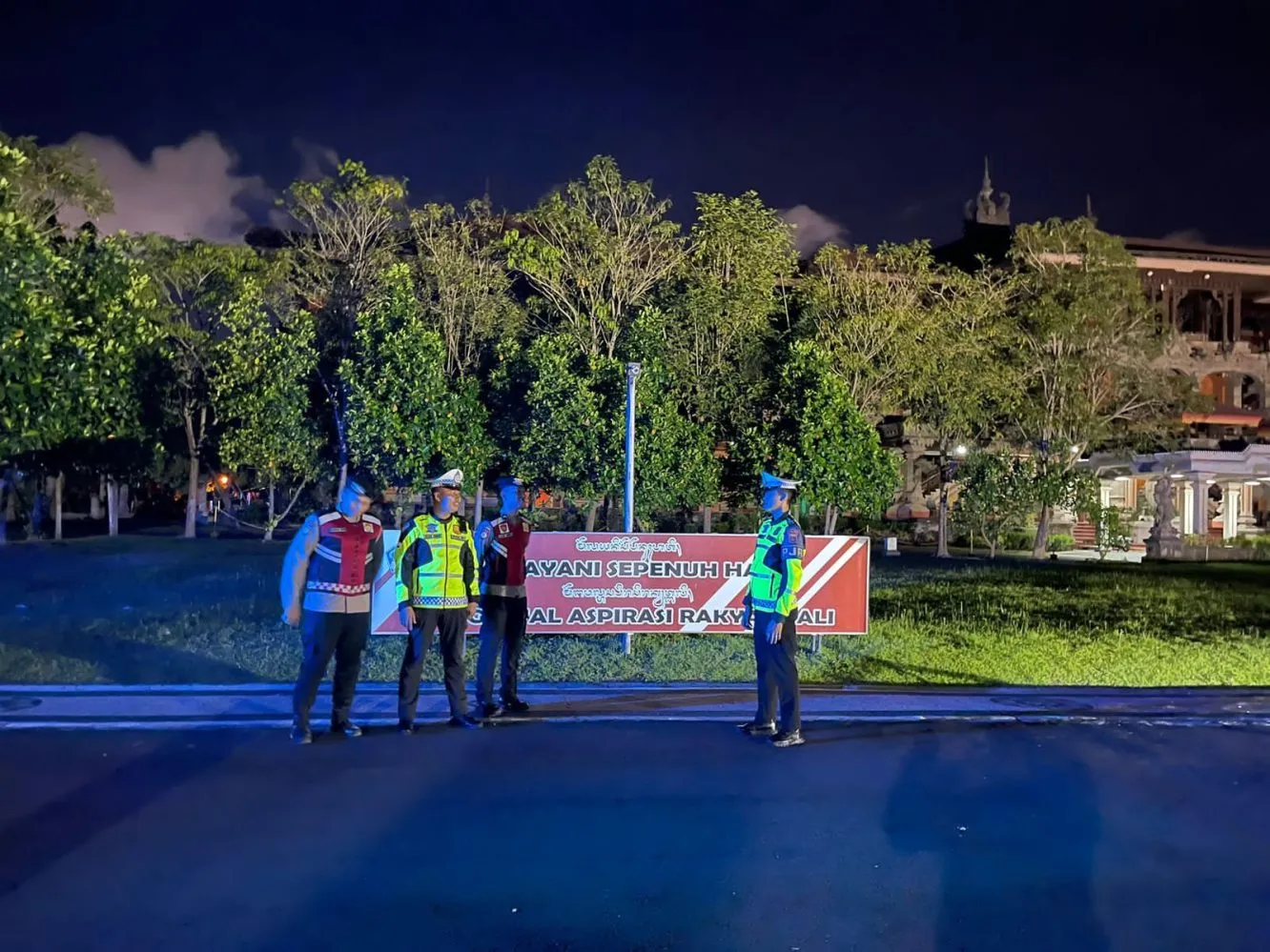 Demi Jamin Keamanan Pemilu 2024 di Bali, Polisi Rutin Patroli