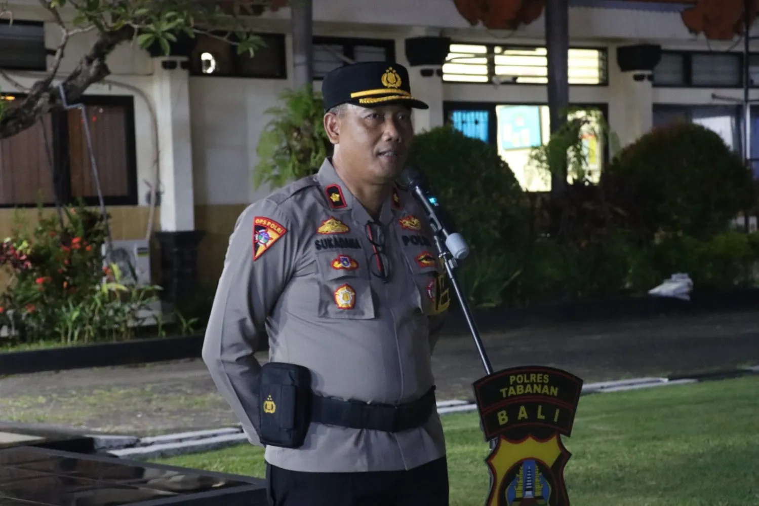 Atensi Pengamanan Jelang  Kampanye Terbuka, Karendal Ops Pimpin Apel OMB