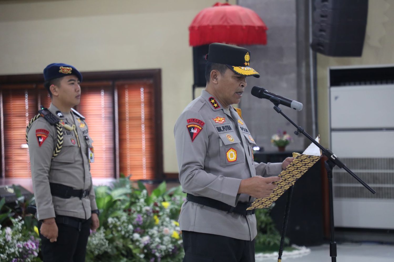 Sertijab Kabid Keu Polda Bali Dipimpin Lansung Kapolda