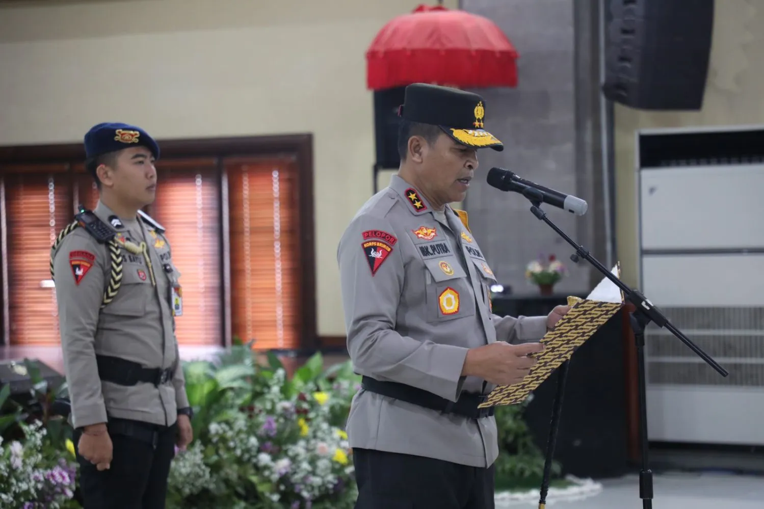 Sertijab Kabid Keu Polda Bali Dipimpin Lansung Kapolda