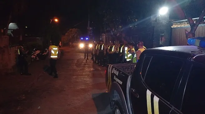 Polda Bali, Polresta Denpasar dan Polsek Dentim Gelar Patroli Bersama