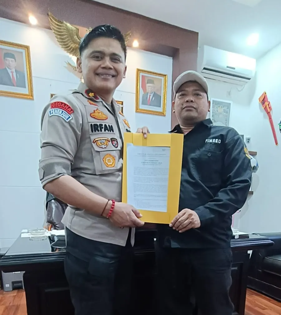 Program Jaga Kampung FWJI Korwil Surabaya Audiensi Dengan Kapolsek Simokerto