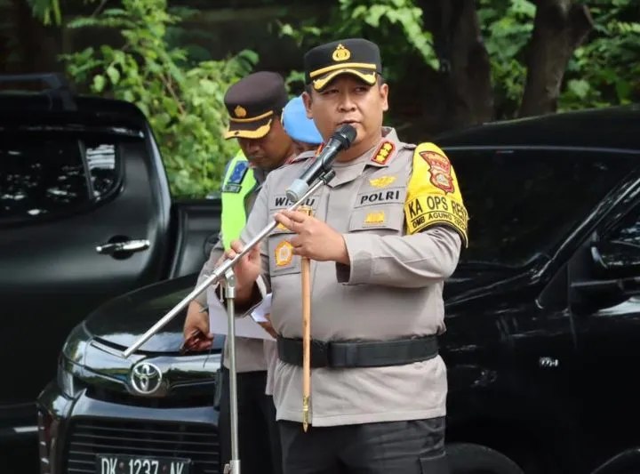 Pengamanan Deklarasi Pemuda Bali, Polresta Denpasar Terjunkan Ratusan Personil 