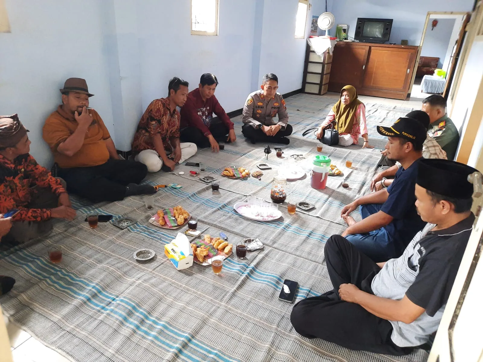 Cooling System, Polres Lumajang Maksimalkan Program Jagongan Kamtibmas