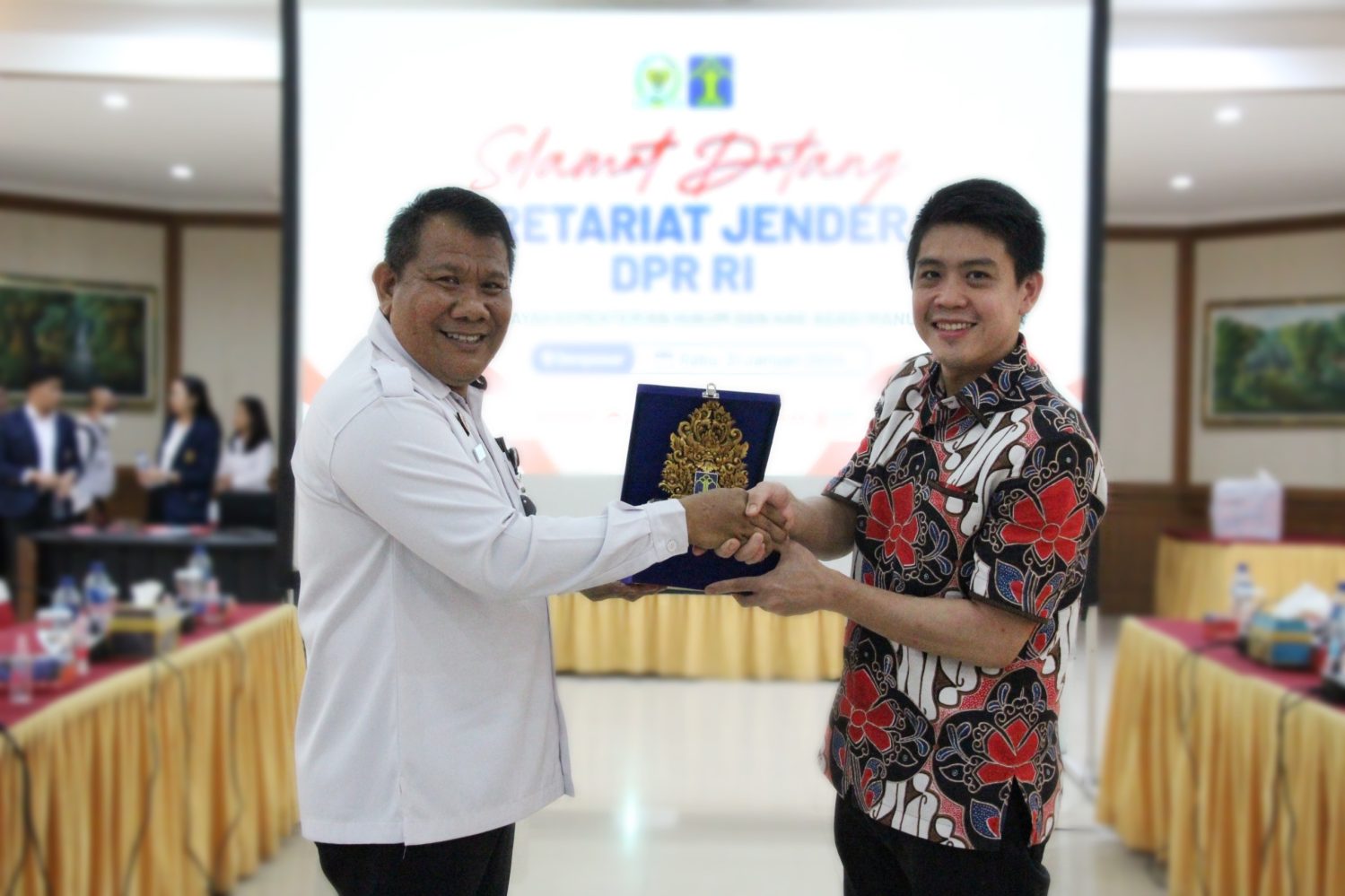 Kanwil Kemenkumham Bali Terima Kunjungan Sekjen DPR RI
