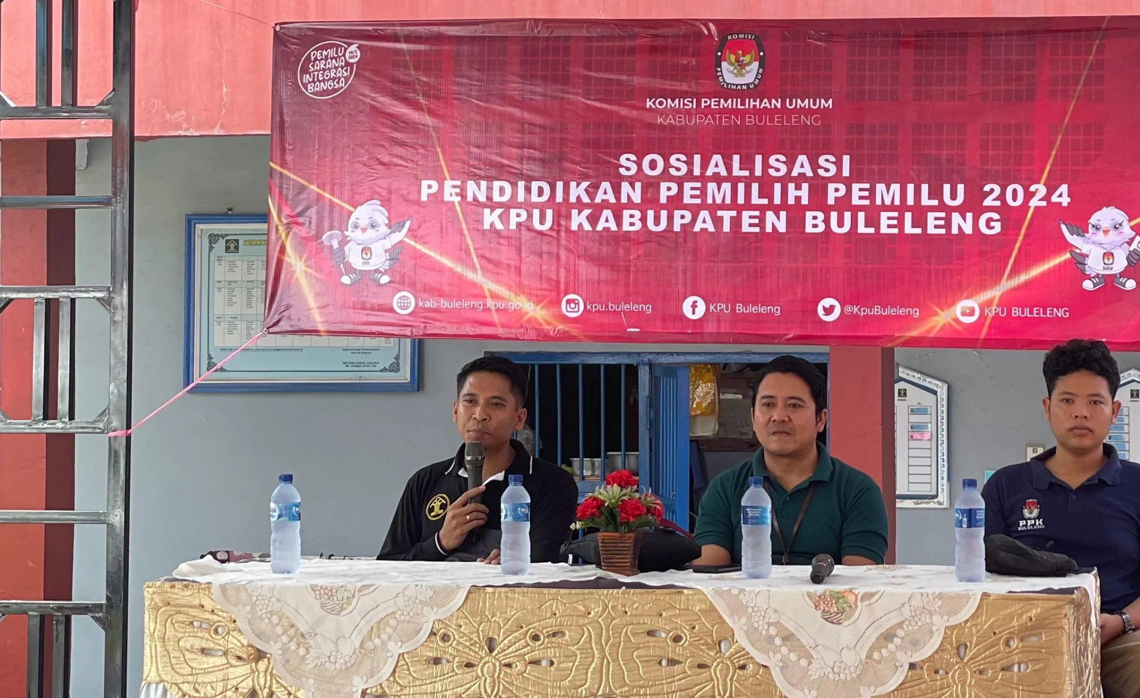 Lapas Singaraja Gandeng KPU  Buleleng Sosialisasikan Pemilu di Lapas