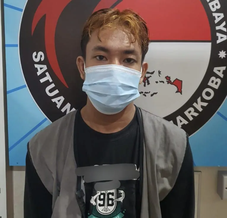 Satresnarkoba Polrestabes Surabaya Berhasil Bekuk Tukang Service AC Akibat Penyalahgunaan Narkotika