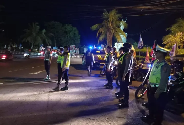 Tingkatkan Patroli Gabungan dan Tibduktang Wilayah Dentim Jelang H-7 Pencoblosan
