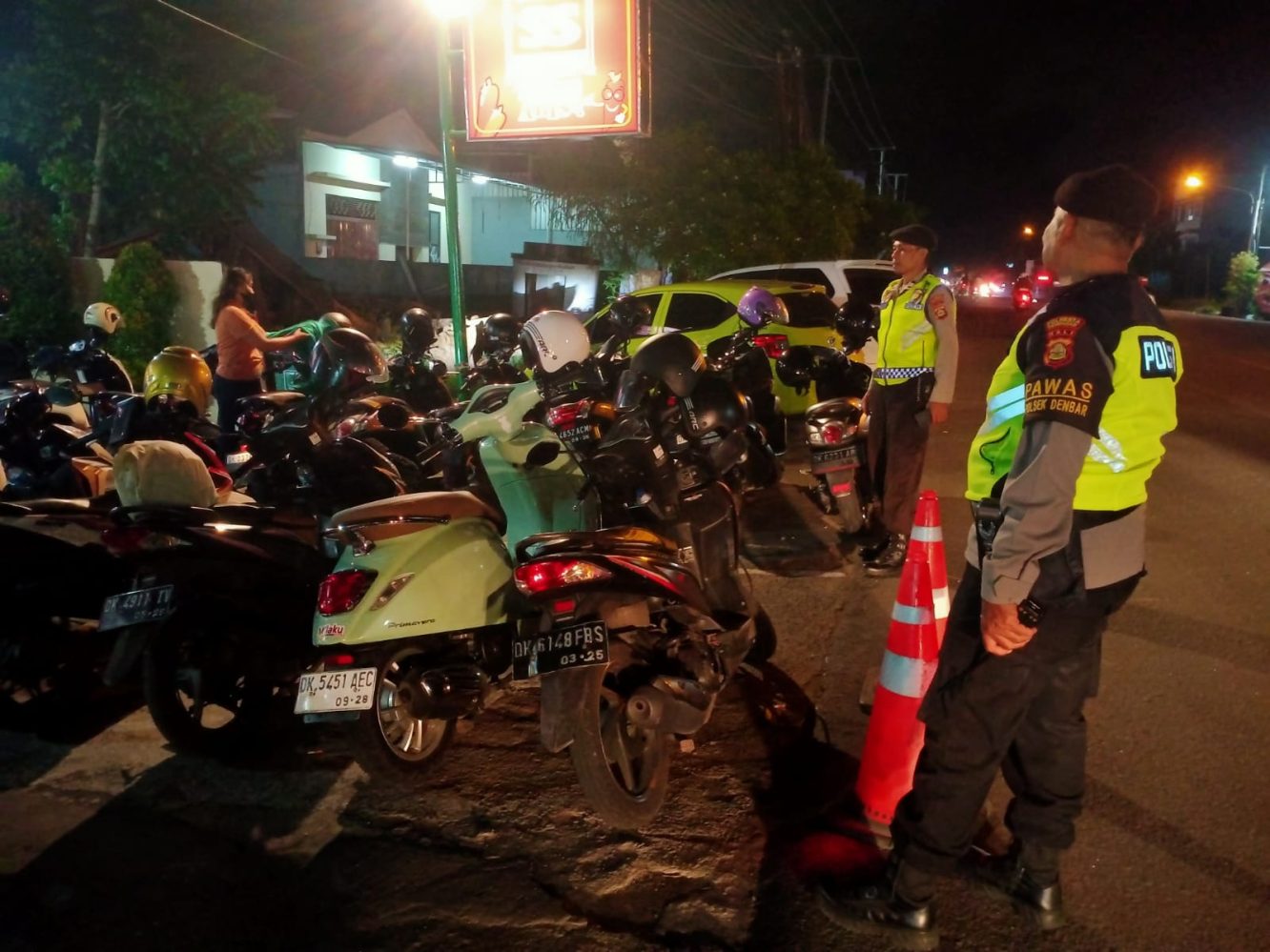 Minimalisir GK Jelang Pencoblosan Polsek Denbar Maksimalkan BLP