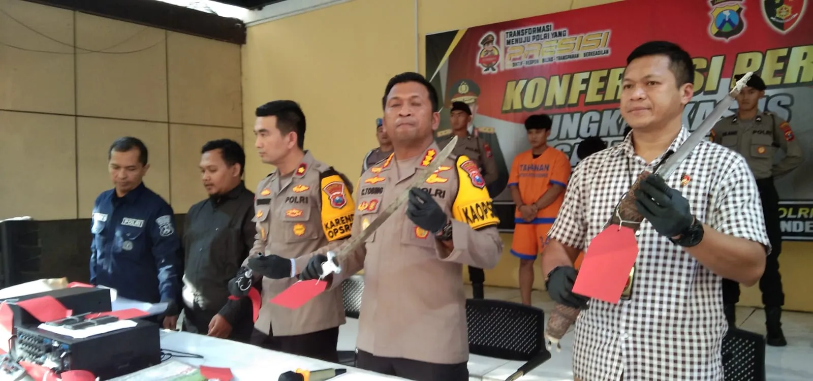 Polresta Sidoarjo Ringkus Oknum Perguruan Silat Yang Terlibat Pengeroyokan