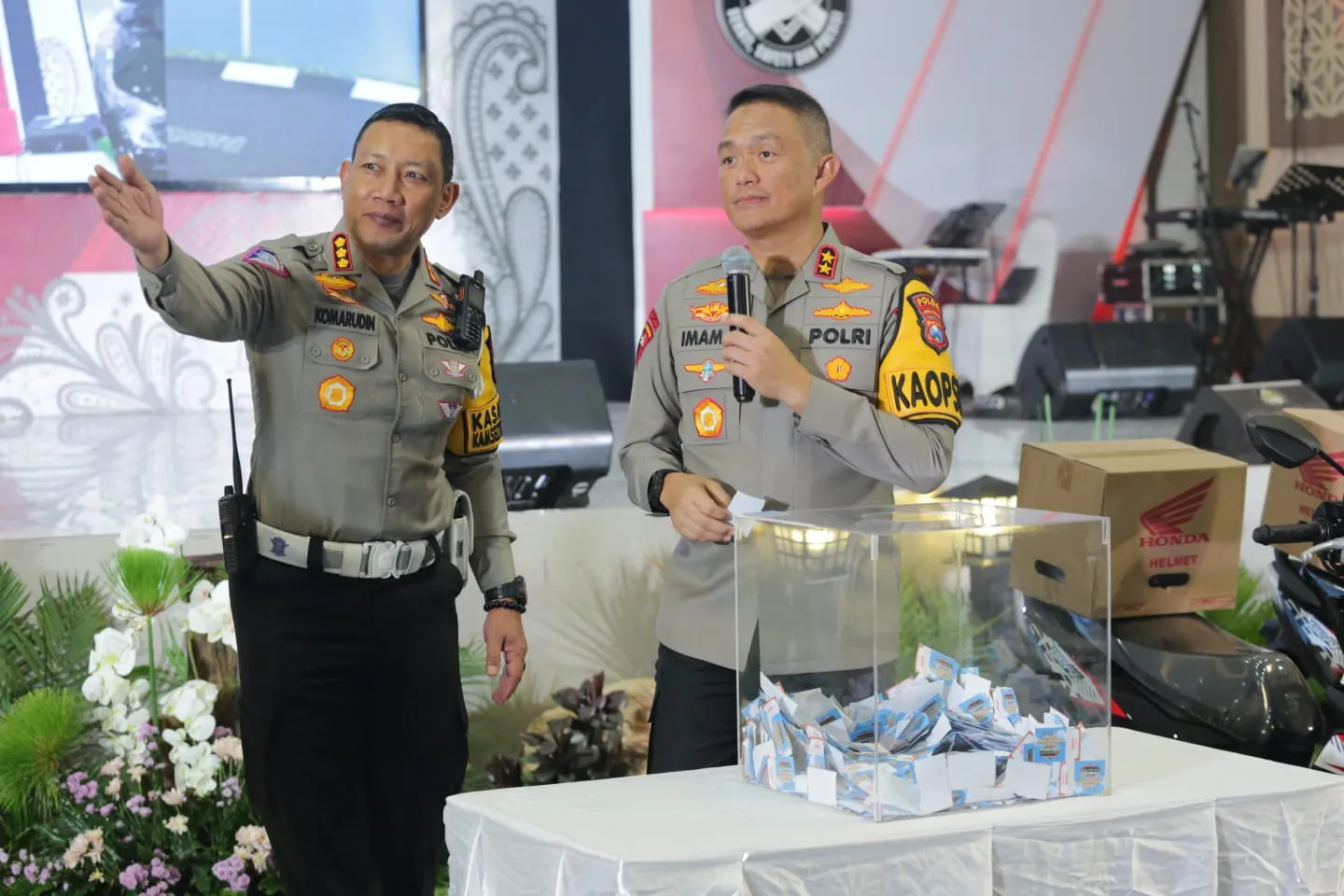 Korlantas Polri Gelar Gebyar Keselamatan Lalu Lintas 2024 di Jawa Timur