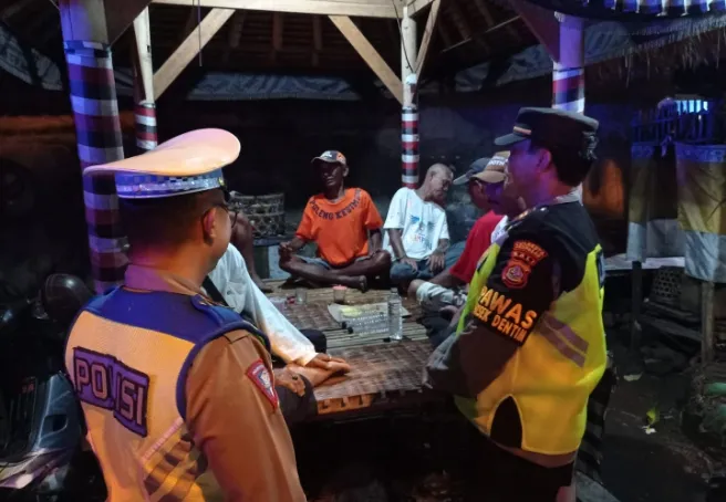 Cegah PTK Polsek Dentim Gelar Patroli Dini Hari Tingkatkan Keamanan