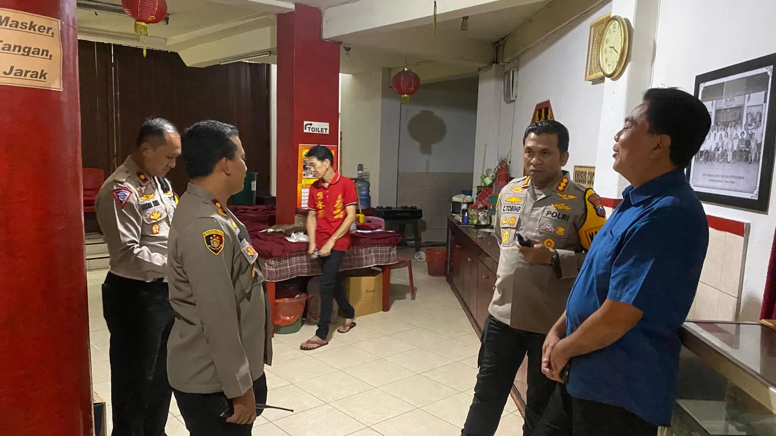 Jamin Perayaan Imlek Kondusif, Polresta Sidoarjo Sebar Personel di Sejumlah Klenteng