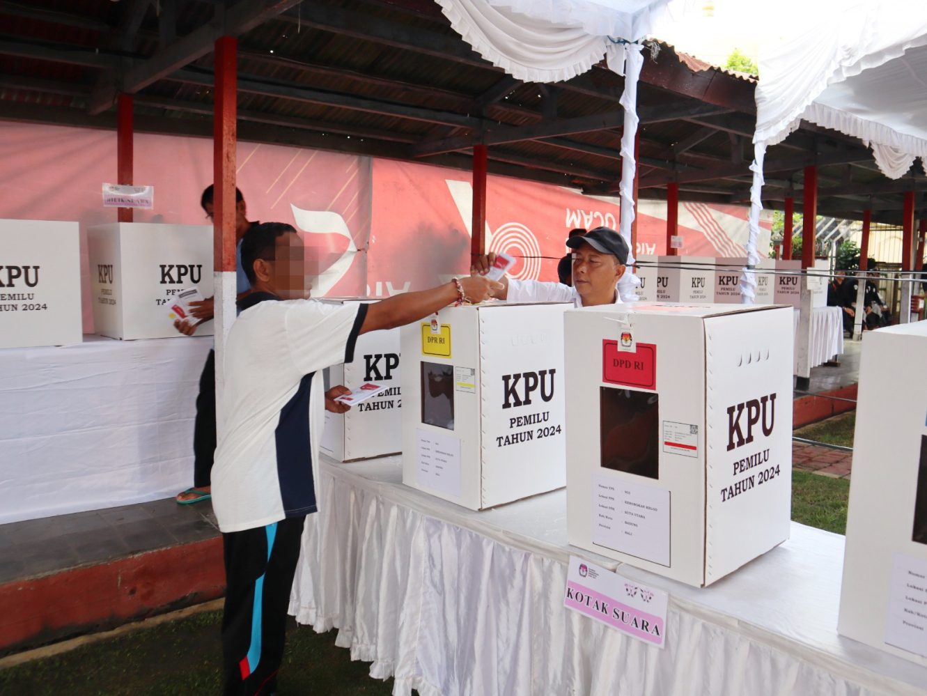 Melalui TPS Khusus, Lapas Kerobokan Suseskan Pemilu 2024