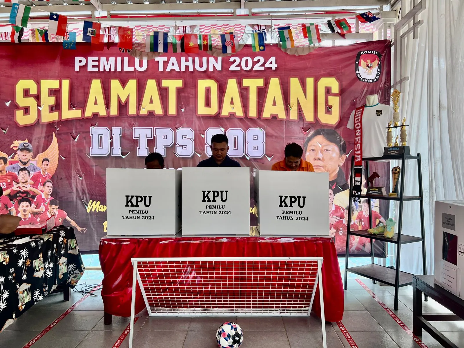 Pesta Demokrasi Lapas Narkotika Kelas IIA Pamekasan Kanwil Kemenkumham Jatim Tahun 2024