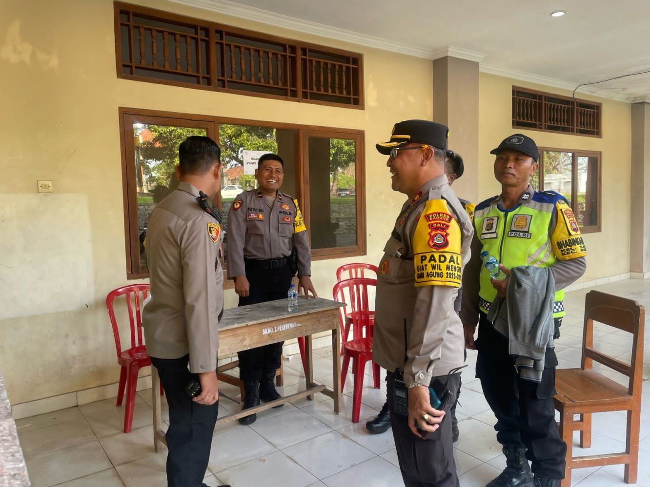 Pengamanan Surat Suara PPK Mengwi Dipantau dan Cek Lansung Kapolres Badung 