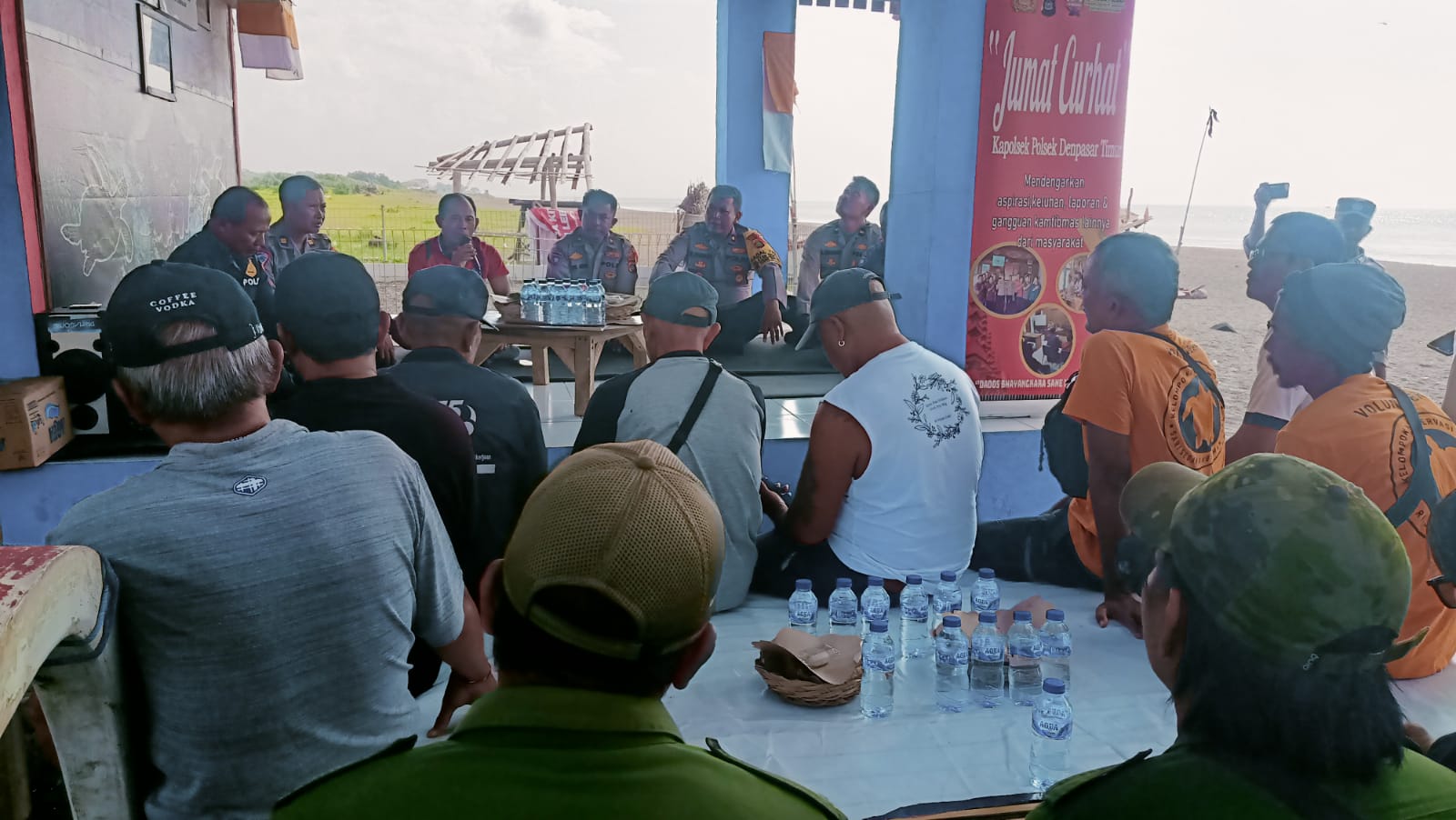 Gelar Jumat Curhat, Polresta Denpasar Perkuat Silaturahmi Dengan masyarakat 