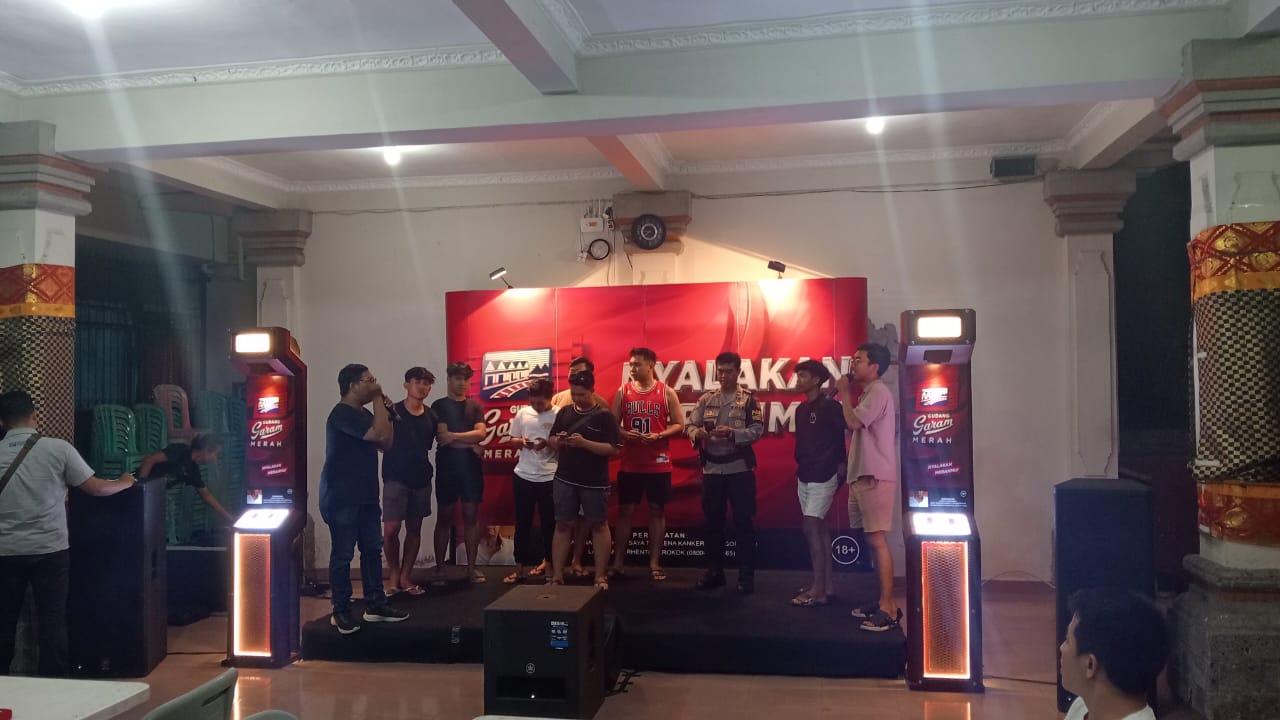 Polsek Denpasar Utara Rangkul Pemuda Kawal Sitkamtibmas Kondusif Dengan Kreatifitas Ogoh Ogoh