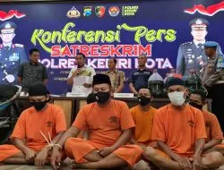 Sebulan Polres Kediri Kota Berhasil Ungkap 8 Kasus Diantaranya Penyalahgunaan BBM Bersubsidi