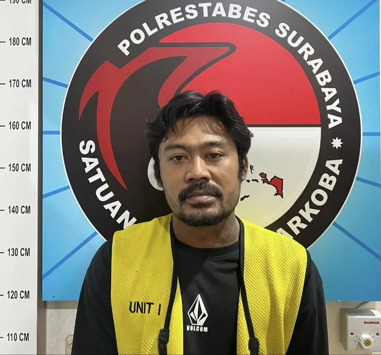 Pengedar Sabu Berhasil Diringkus Satresnarkoba Polrestabes Surabaya