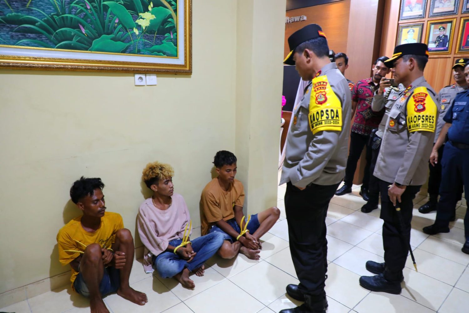 Kapolda Bali Cek Penanganan Kasus Perkelahian Antar Pemuda Sumba, Apresiasi Kinerja Polres Badung 