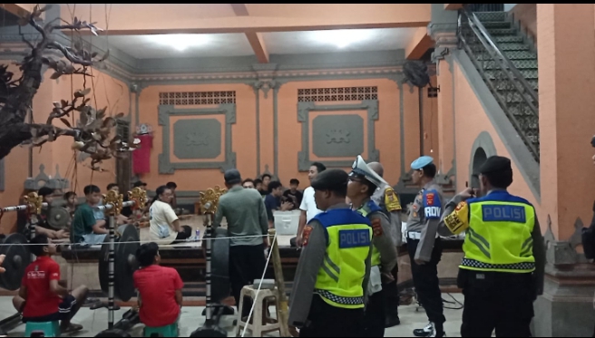 CGK di Pembuatan Ogoh Ogoh, Polsek Dentim Tingkatkan BLP di Setiap Banjar