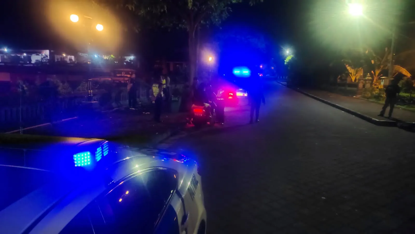 Patroli Biru Satlantas Polres Badung Antisipasi Kecelakaan Lalu Lintas