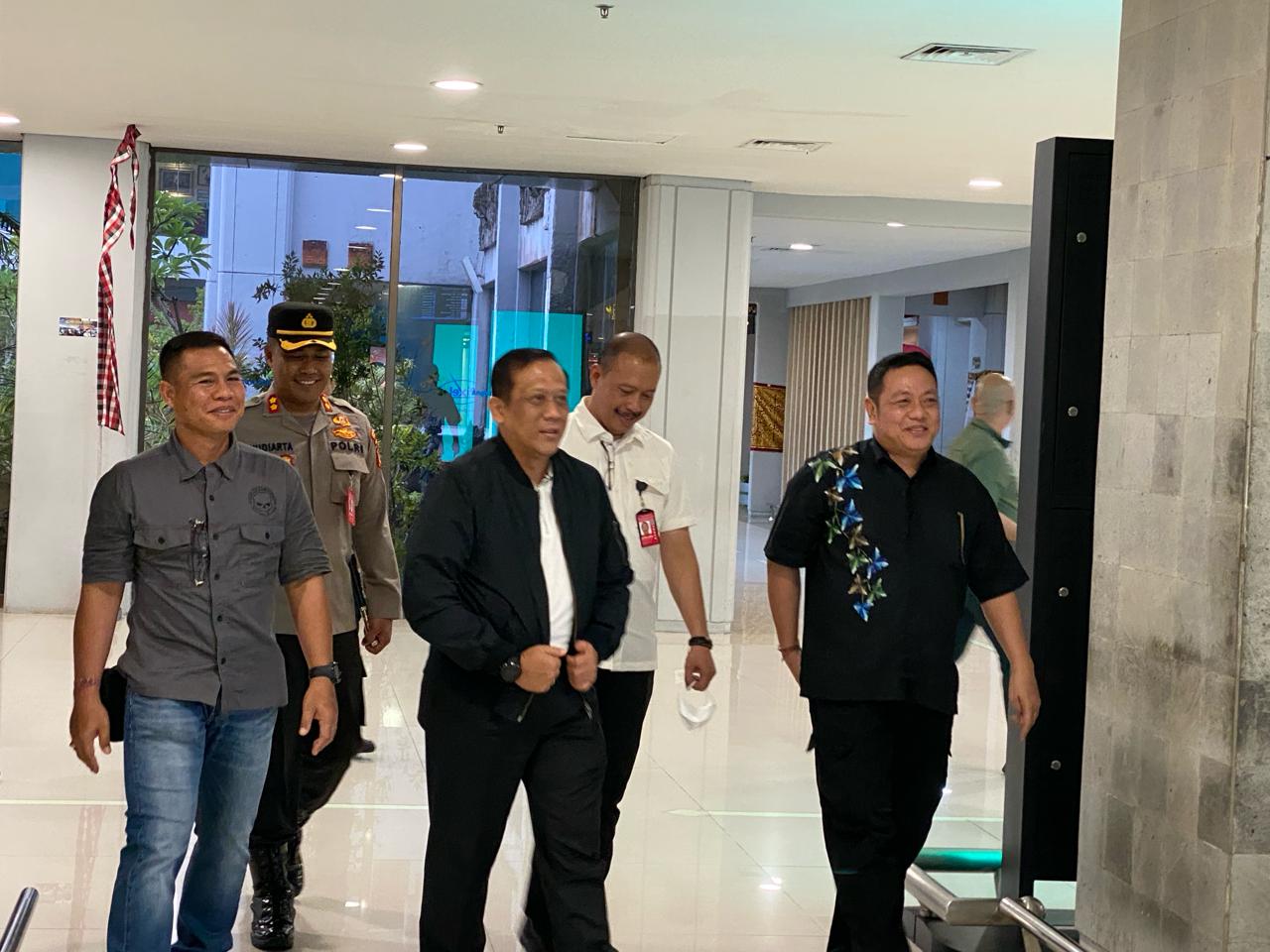 Kedatangan Kakor Sabhara Baharkam Polri Disambut Kapolres Bandara Bersama PJU Polda Bali