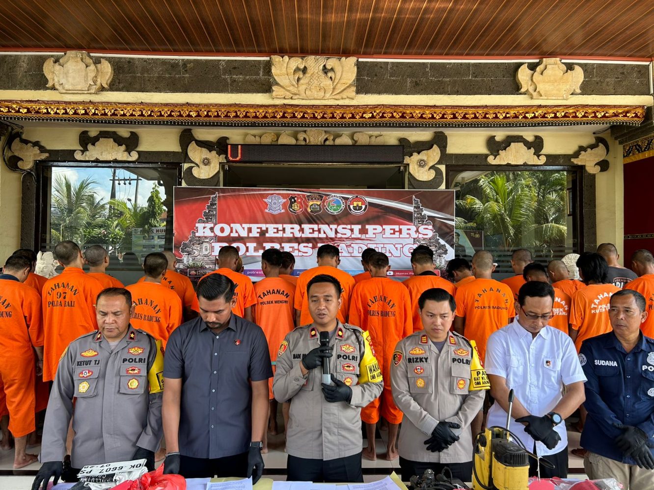 Polres Badung Ungkap Kasus Tindak Pidana Umum dan Narkotika