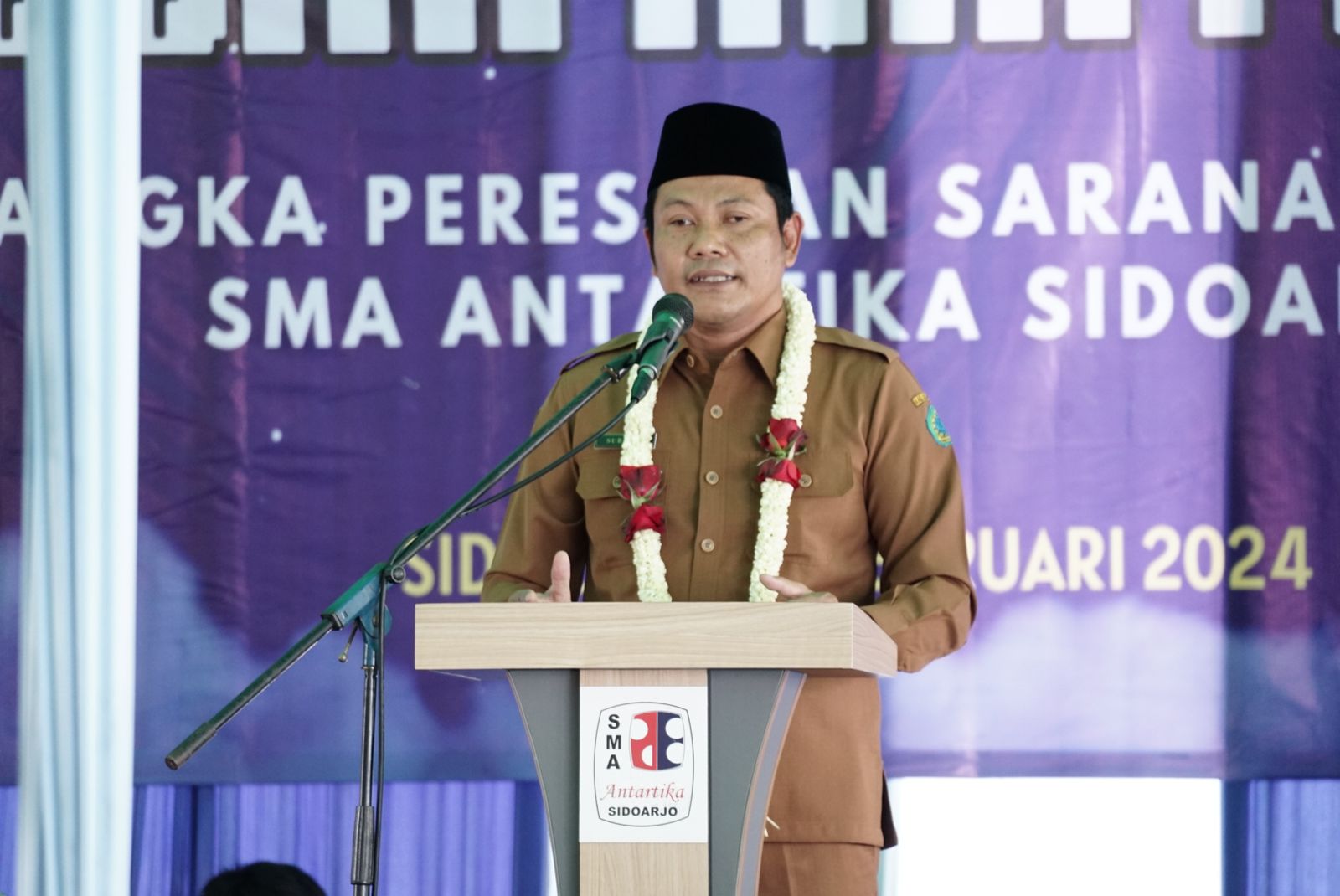 Kembangkan Jiwa Entrepreneur Siswa, SMA Antartika Fasilitasi Siswa Dengan Gedung Sarpras