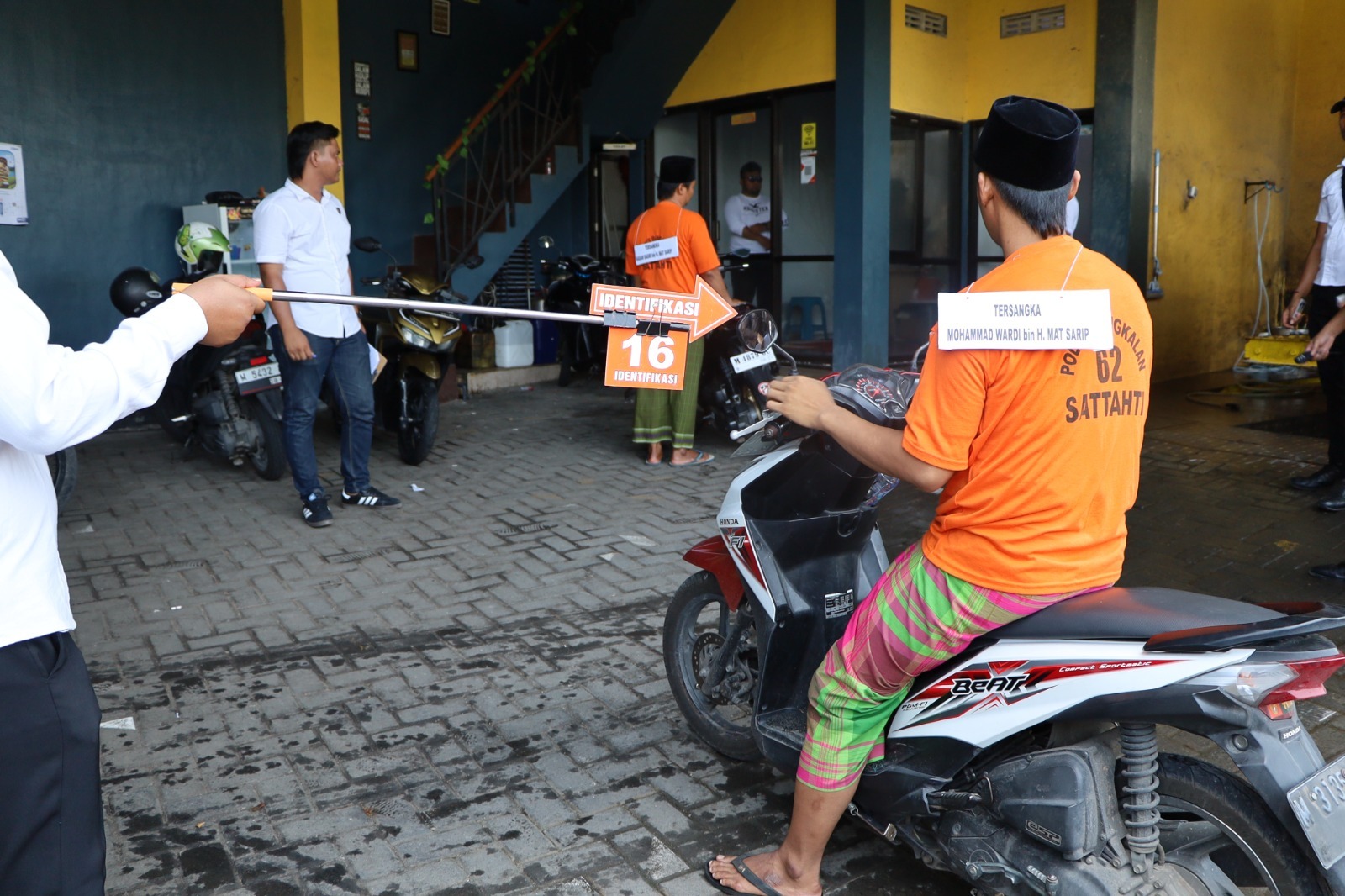 Polres Bangkalan Gelar Rekontruksi Carok Berdarah 2 Vs 4, Tampilkan 38 Adegan