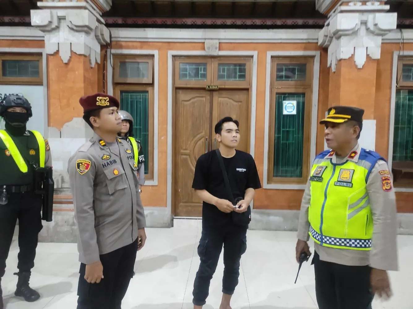 Polsek Kutsel Gelar KRYD dan BLP Ciptakan Kamtibmas Kondusif Jelang Nyepi 