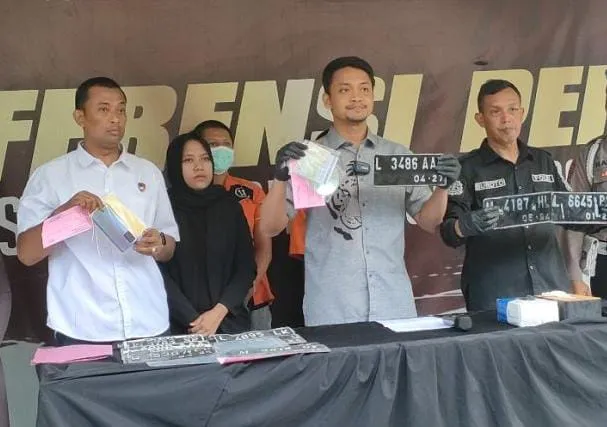 Sindikat Pelaku Curanmor Berhasil Diringkus Satreskrim Polres Pelabuhan Tanjung Perak