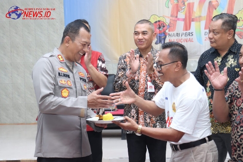 Pemilu Berjalan Aman, Kapolres Lumajang Apresiasi Insan Pers di HPN 2024