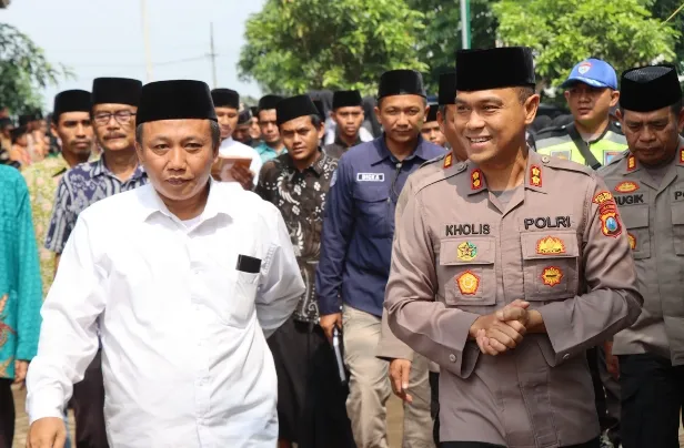 Jumat Curhat, Kapolres Malang Sambangi Ponpes Rakyat di Sumberpucung
