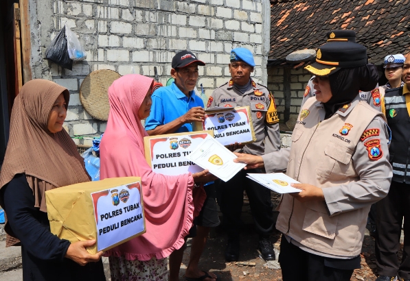 Polres Tuban Beri Konseling dan Pendampingan Psikologi Korban Gempa